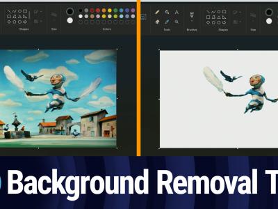 Paint Background Removal