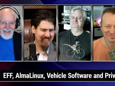 Episode 751 - EFF, AlmaLinux, Vehicle Software and Privacy
