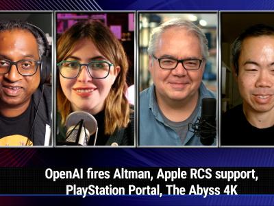 OpenAI fires Altman, Apple RCS support, PlayStation Portal, The Abyss 4K