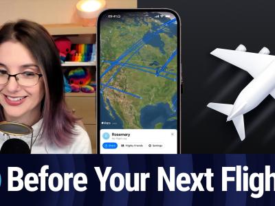 Before your next flight!