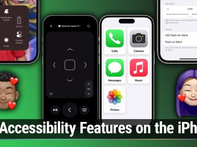 iOS 696: iOS Accessibility Features for Everyone - AssistiveTouch,
Assistive Access, Guided Access, Type to Siri