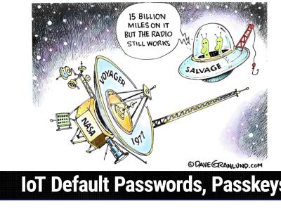 SN 972: Passkeys: A Shattered Dream? - IoT Default Passwords, Passkeys