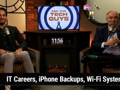 ATTG 2031: Three Weddings and a Baby - IT Careers, iPhone Backups, Wi-Fi Systems