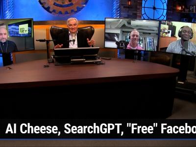 TWiT 990: Dogecoin Fort Knox - AI Cheese, SearchGPT, "Free" Facebook