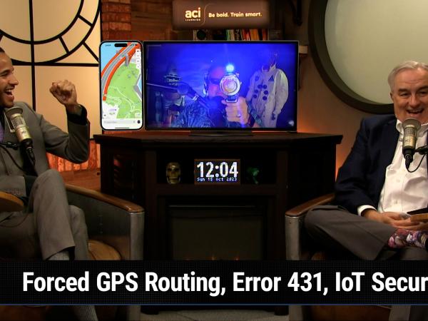 It's a Towel Warmer - GPS Routing, Error 431, IoT Security