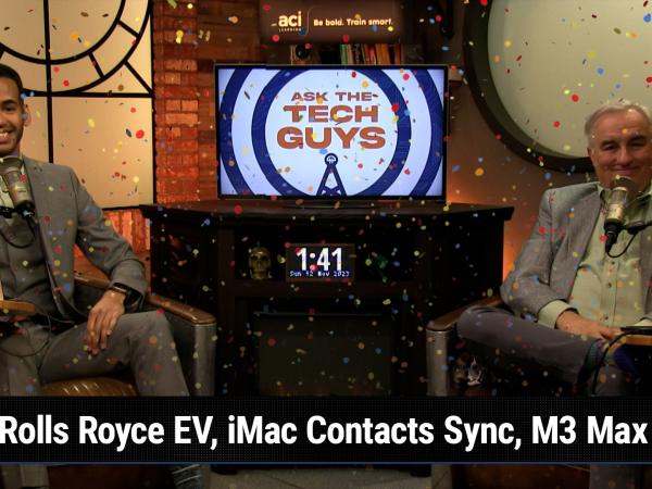What Ever Happened to Saran Wrap? - Rolls Royce EV, iMac Contacts Sync, M3 Max MacBook Pro