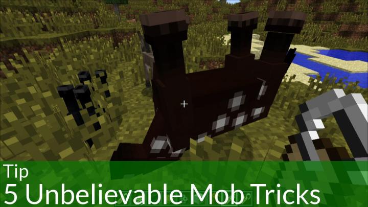 OMGcraft 157: Tip: 5 Unbelievable Mob Tricks in Minecraft