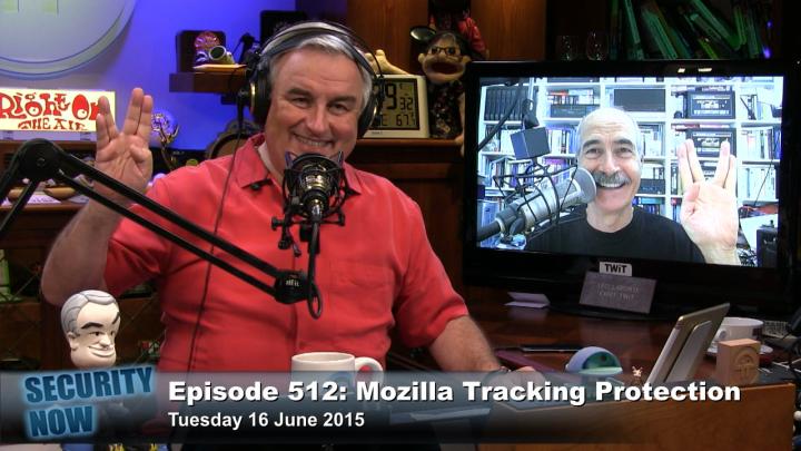 Security Now 512: Mozilla Tracking Protection