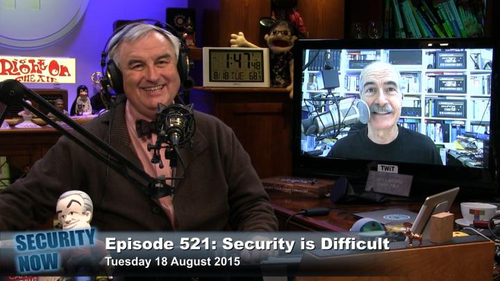 Security Now 521: Security Is Difficult