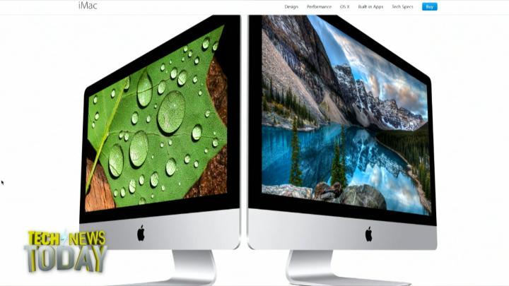 Apple updated its desktop PCs today. The new iMac all-in-ones boast better screens and better peripherals, according to the company. But the prices haven't changed.