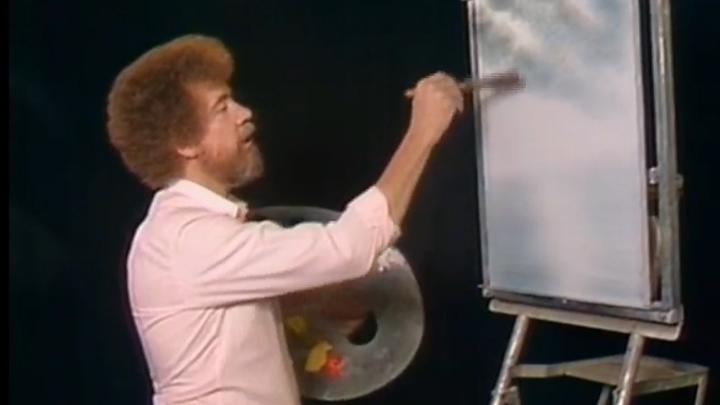 Bob Ross has a lot of concurrent views now via streaming