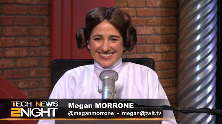 Princess Leia gives the rundown of tech news tonight