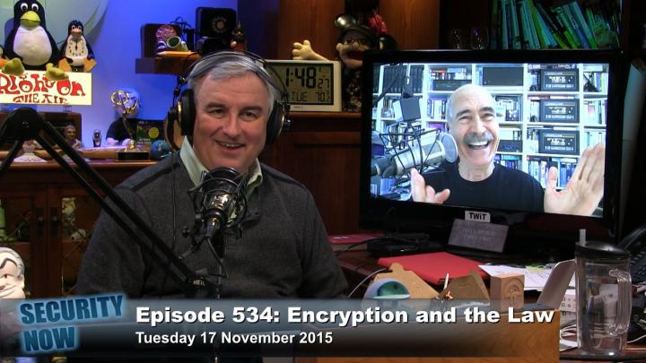 Encryption and the Law: Security Now 534
