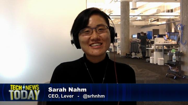 Mike Elgan and Megan Morrone talk to Sarah Nahm, former Google employee and the founder and CEO of Lever.