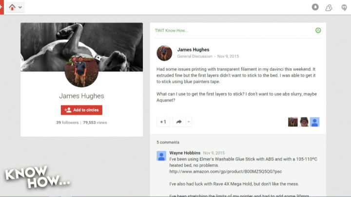 Google+ Know How Page