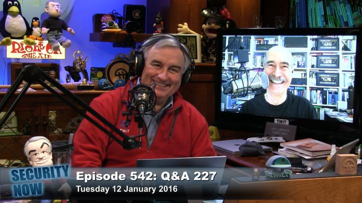 Leo Laporte and Steve Gibson