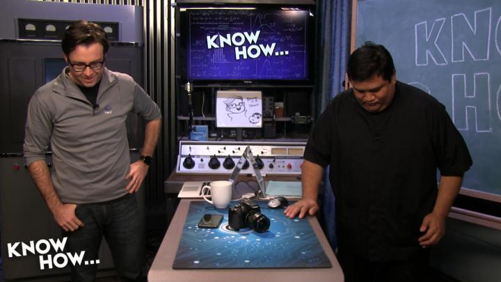 Bryan Burnett and Fr. Robert Ballecer