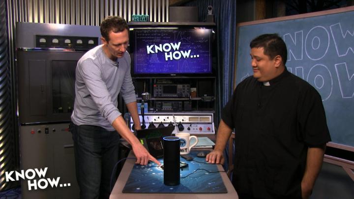 Jason Howell and Fr. Robert Ballecer