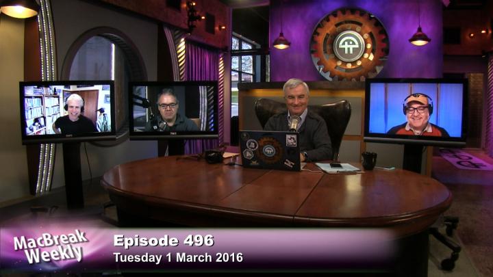 Adam Engst, Alex Lindsay, Leo Laporte, and Andy Ihnatko