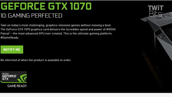 GTX 1070 Preview