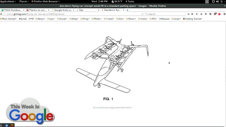 Zee.Aero Flying Car Patent