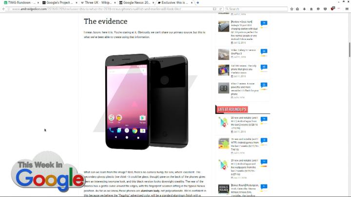 Preview of Google 2016 Nexus Phones