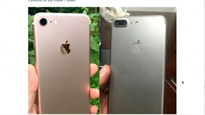 iPhone 6s next to potential iPhone 7