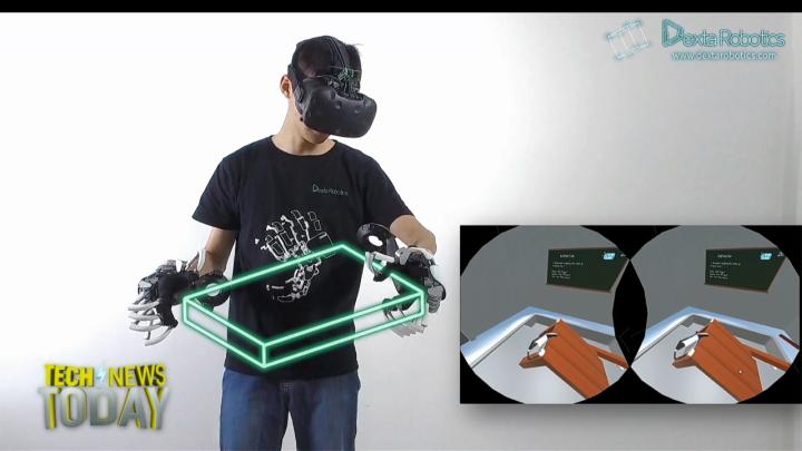 Hand tracking for VR