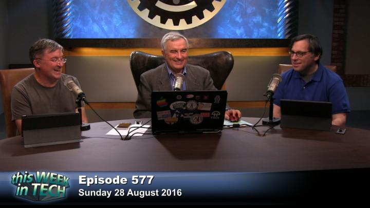 Jason Snell, Leo Laporte, and Harry McCracken