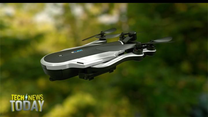Foldable GoPro Drone