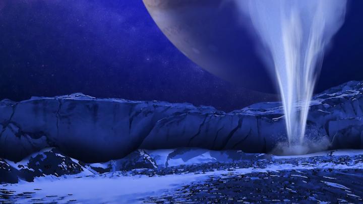 NASA finds evidence of water plumes on Europa.