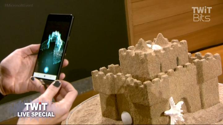 Capturing 3D sandcastles