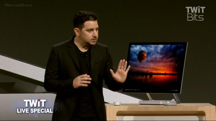 Panos Panay and Surface Studio