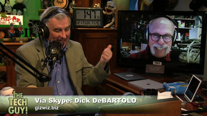 Leo Laporte and Dick DeBartolo