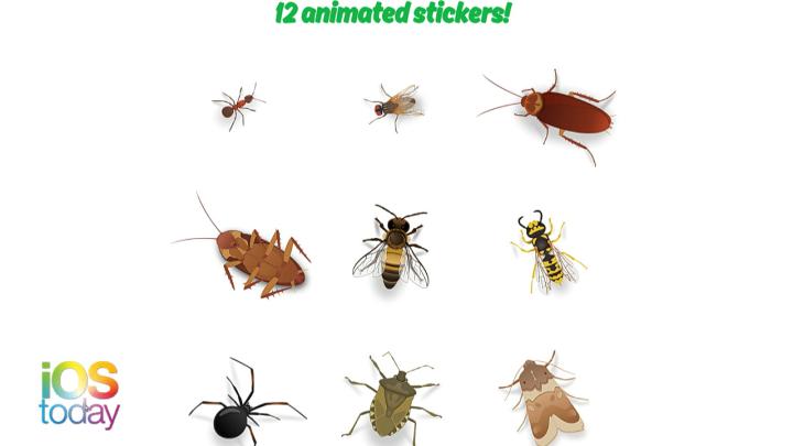 Bug Your Friends with Stickers 