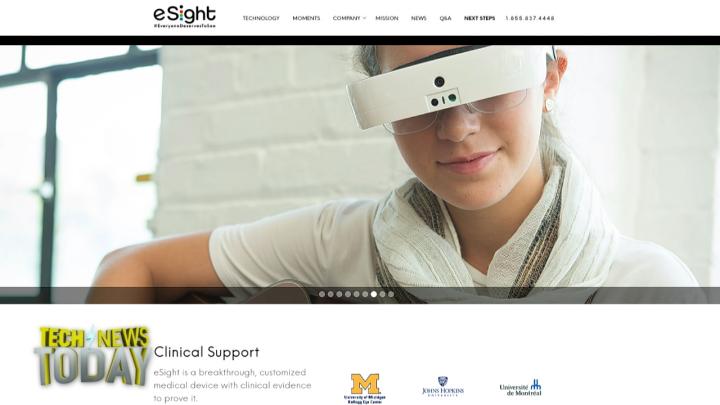 eSight is a Headset that Lets You See