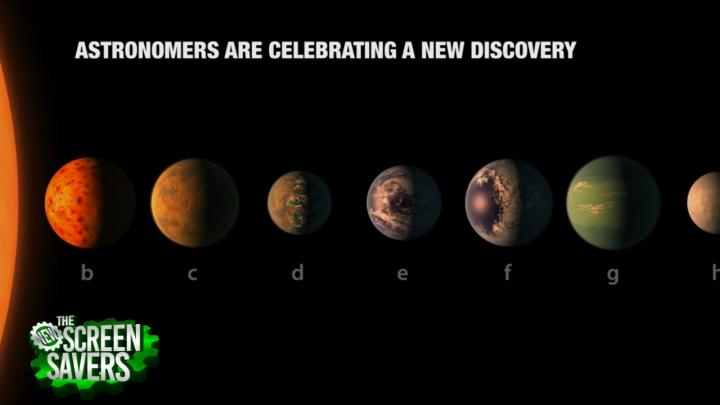 The discovery of 7 Earth-like planets with the potential to support life.