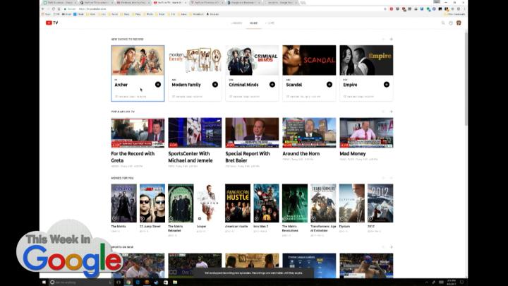 YouTube TV