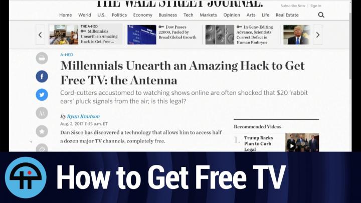 Millenials Unearth an Amazing Hack to Get Free TV: the Antenna