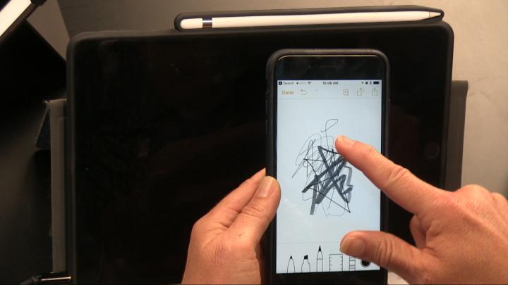 iOS Tip: Pressure Sensitive Drawing Tools