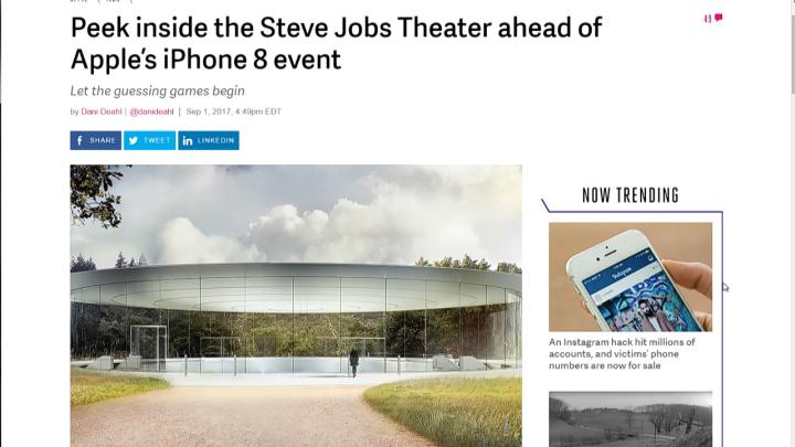 Peek inside the Steve Jobs Theater ahead of Apples iPhone 8 event - The Verge