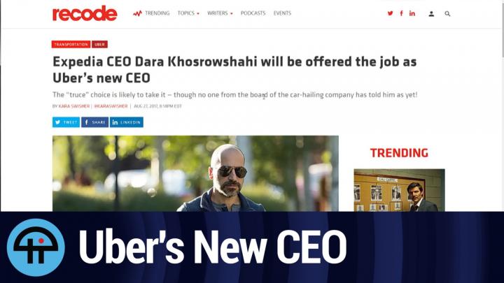 Uber's New CEO: Dara Khosrowshahi