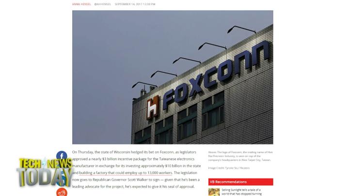 Foxconn is go for Wisconsin
