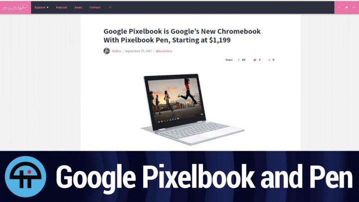 Google Pixelbook and Pen