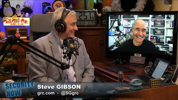 Leo Laporte and Steve Gibson