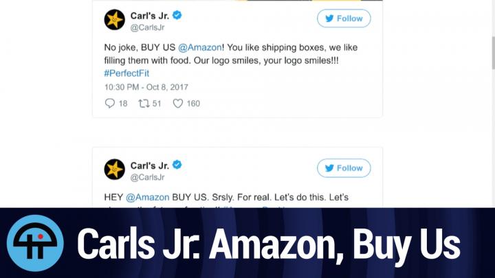Carls Jr: Amazon, Buy Us