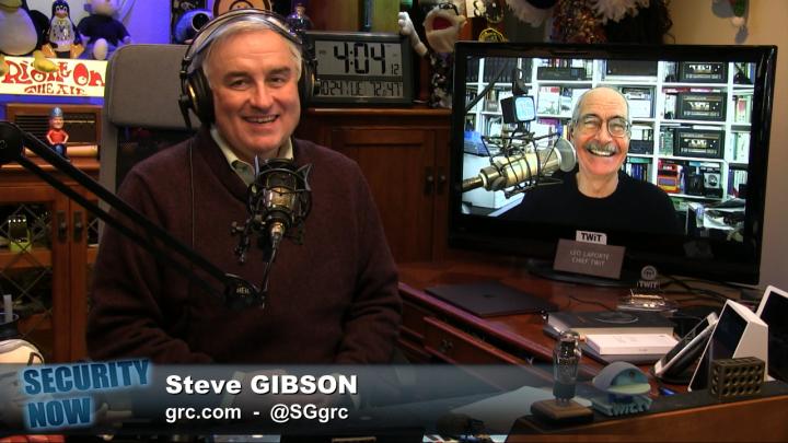 Leo Laporte and Steve Gibson