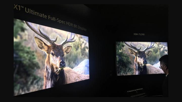 10,000 nits on an 85-inch display