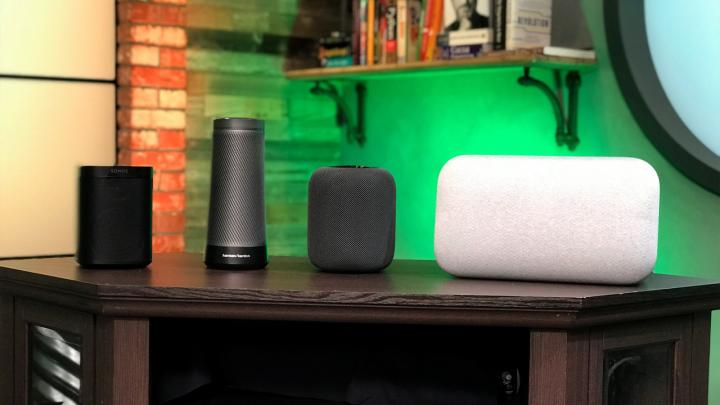 Apple HomePod vs. Google Home Max, Sonos One, Amazon Echo Show, and Harman Kardon Invoke