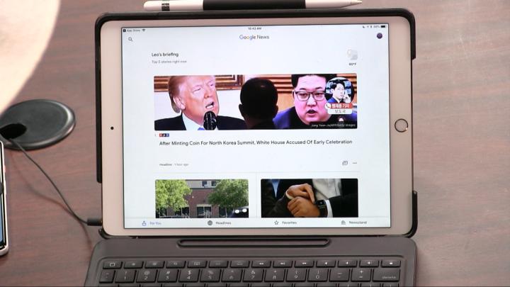 Google Updates its News App for iPhone
